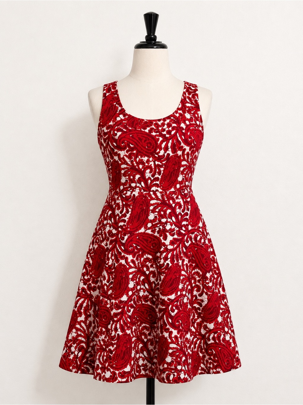 Michael Kors Paisley Fit and Flare Dress